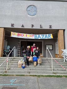 Dobročinný bazar duben 2025 Dobročinný bazar duben 2025