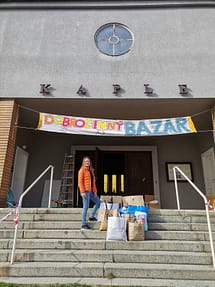 Dobročinný bazar duben 2025 Dobročinný bazar duben 2025