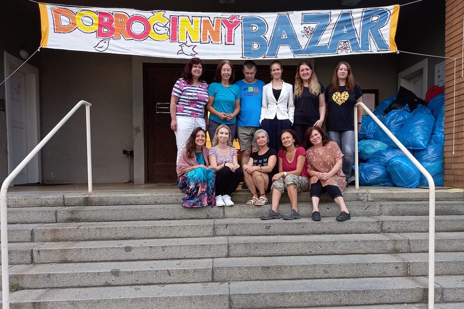 Foto na závěr Dobročinného bazaru 9.-11.9.2021