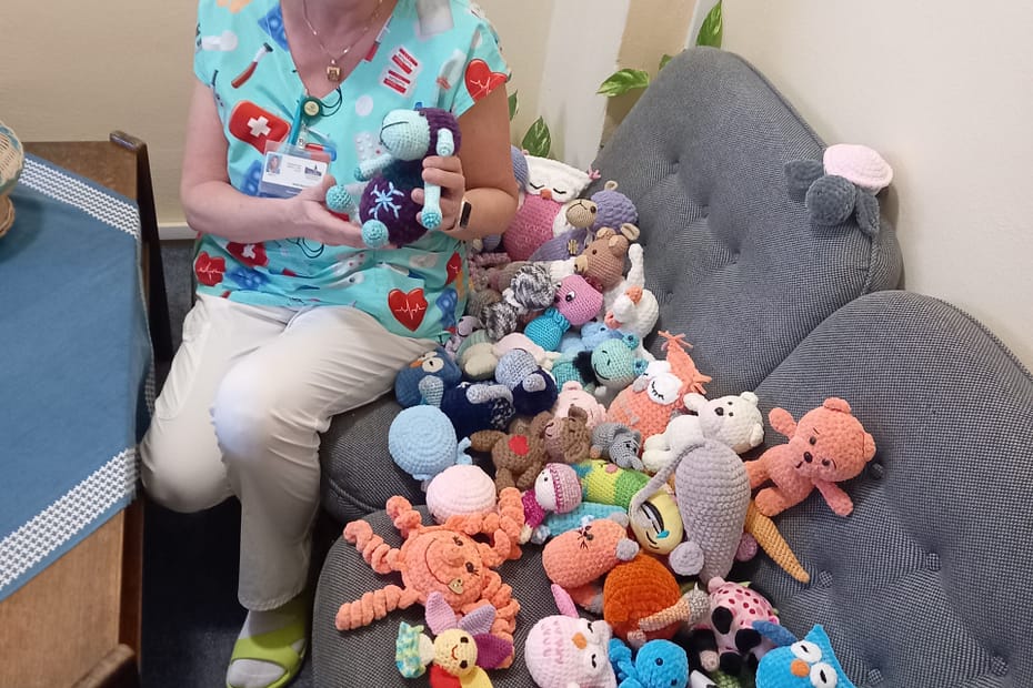 Háčkované hračky