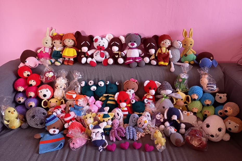 Háčkované hračky 2